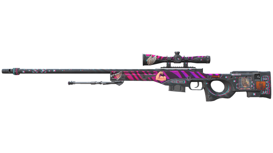 StatTrak™ AWP | Chromatic Aberration (Well-Worn)