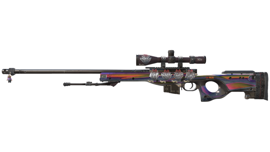 StatTrak™ AWP | Chrome Cannon (Поношенное)