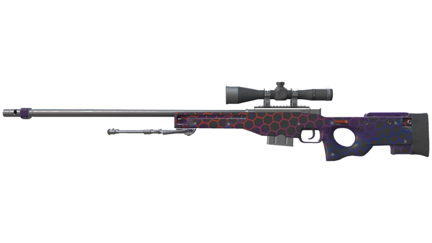 StatTrak™ AWP | Electric Hive (Minimal Wear)
