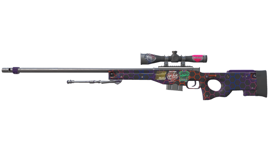 StatTrak™ AWP | Электрический улей (Немного поношенное)