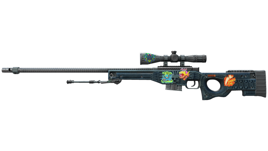 StatTrak™ AWP | Exoskeleton (Battle-Scarred)