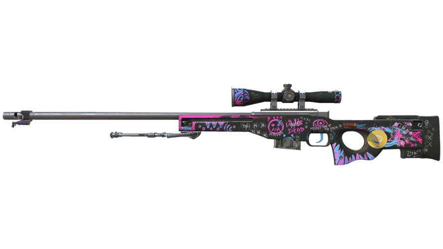 StatTrak™ AWP | Fever Dream (Factory New)