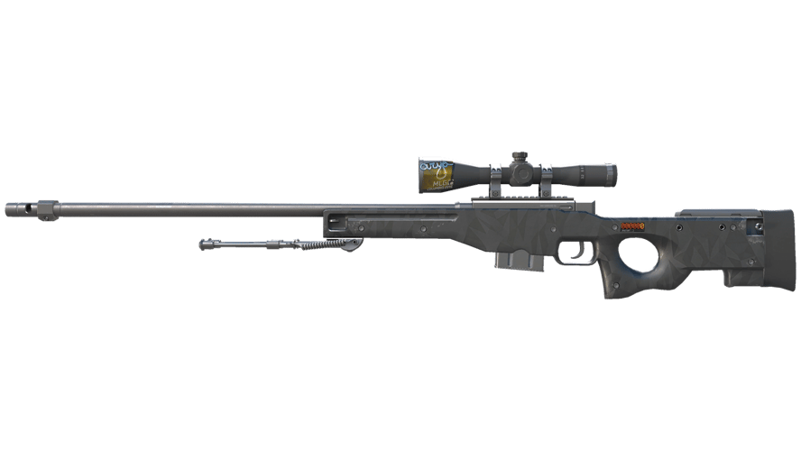 StatTrak™ AWP | Graphite (Minimal Wear)