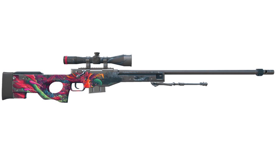 StatTrak™ AWP | Hyper Beast (Battle-Scarred)