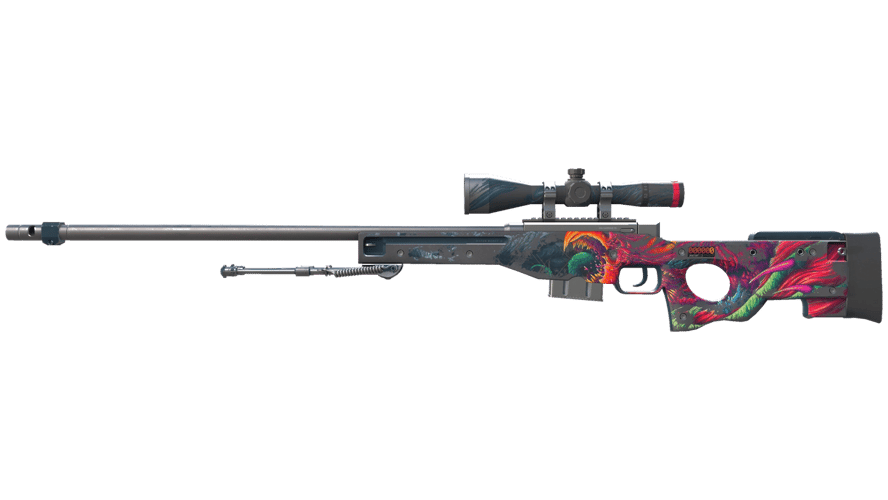StatTrak™ AWP | Hyper Beast (Battle-Scarred)