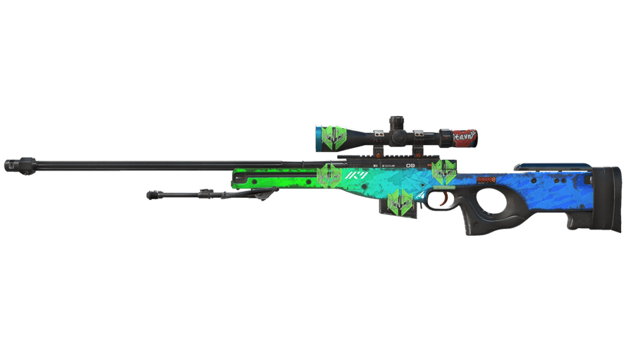 StatTrak™ AWP | Ice Coaled (Well-Worn)