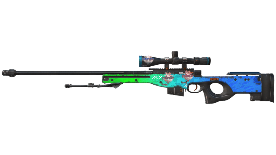 StatTrak™ AWP | Ice Coaled (Well-Worn)