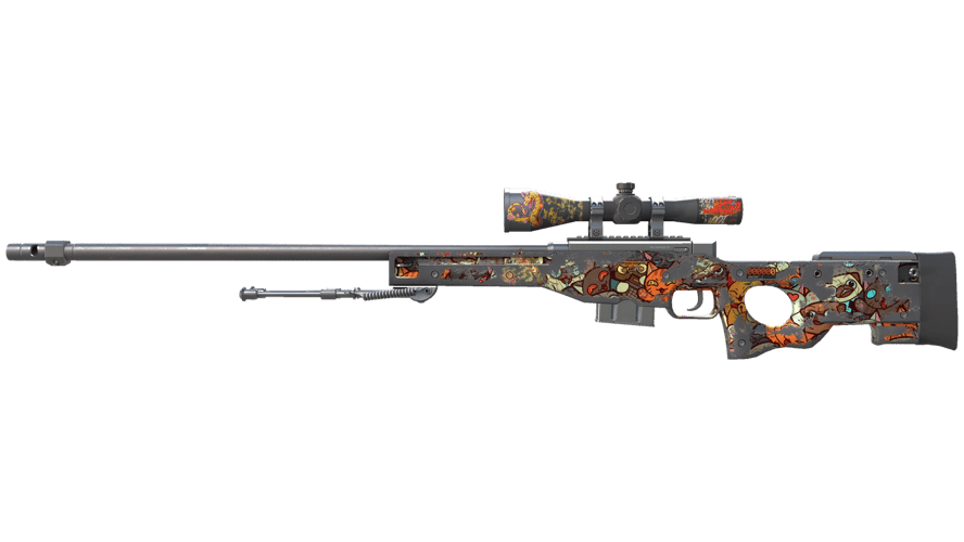 StatTrak™ AWP | PAW (Battle-Scarred)