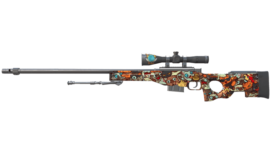 StatTrak™ AWP | ЛАПКИ (Прямо с завода)