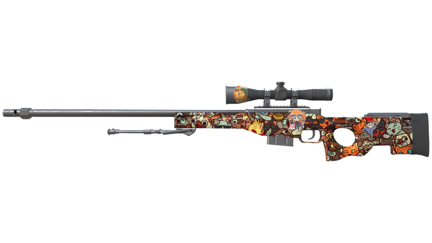 StatTrak™ AWP | PAW (Factory New)