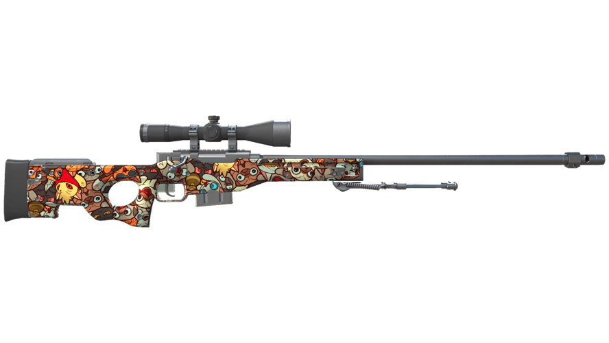 StatTrak™ AWP | PAW (Minimal Wear)