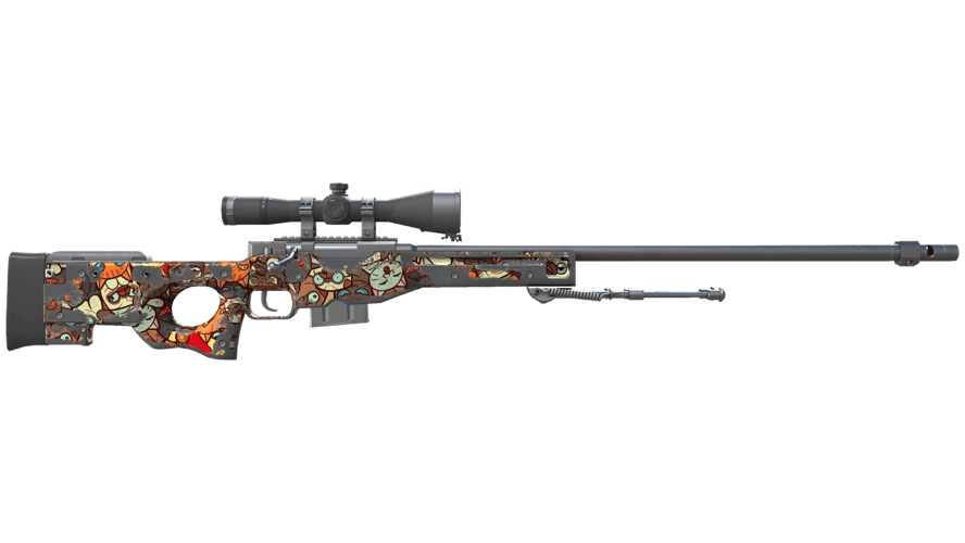 StatTrak™ AWP | PAW (Well-Worn)