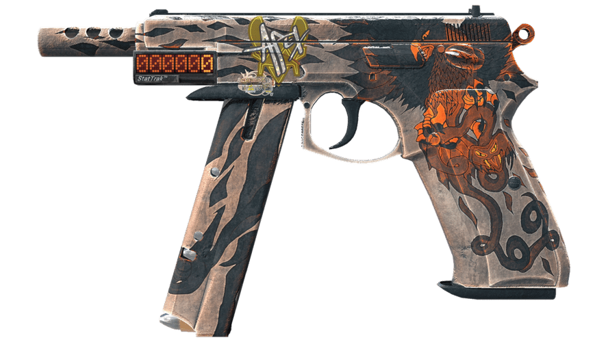 StatTrak™ CZ75-Auto | Circaetus (Factory New)