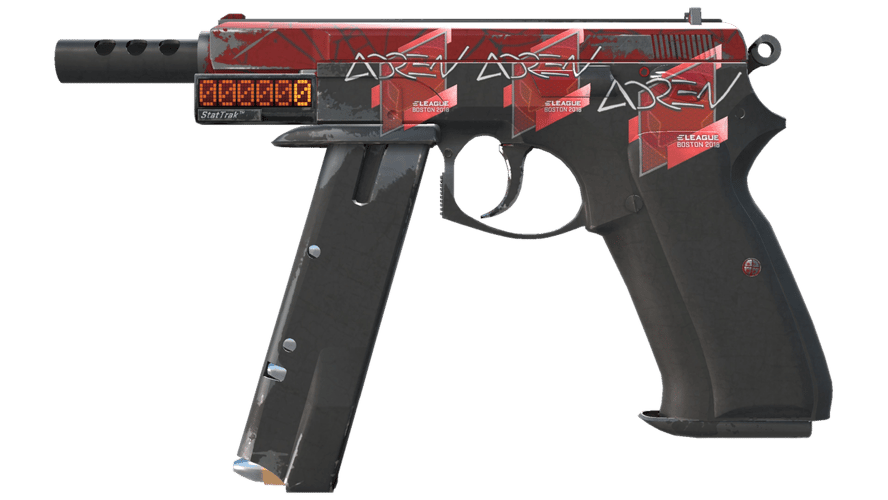 StatTrak™ CZ75-Auto | Crimson Web (Field-Tested)