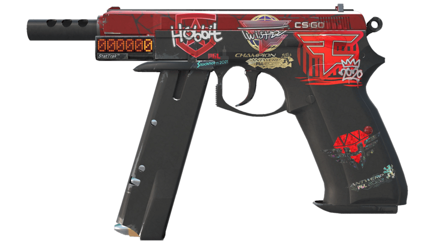 StatTrak™ CZ75-Auto | Crimson Web (Field-Tested)