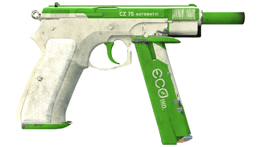 StatTrak™ CZ75-Auto | Eco (Battle-Scarred)