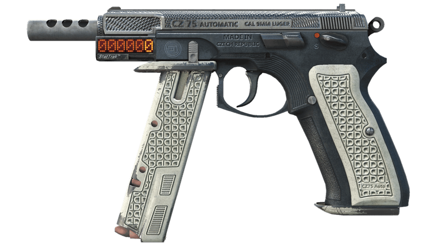 StatTrak™ CZ75-Auto | Imprint (Well-Worn)