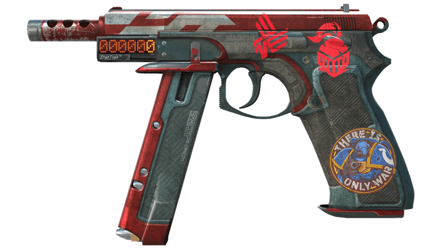 StatTrak™ CZ75-Auto | Red Astor (Battle-Scarred)