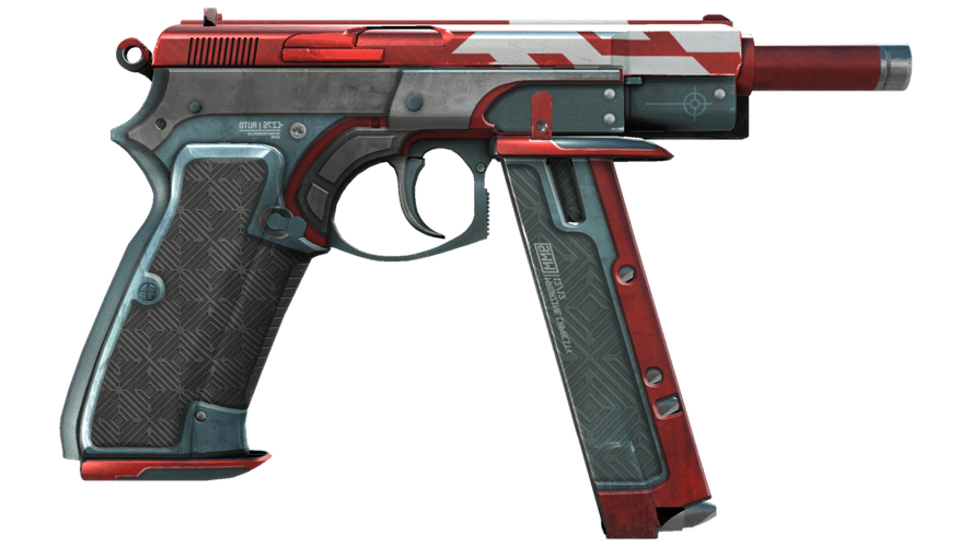 StatTrak™ CZ75-Auto | Red Astor (Minimal Wear)