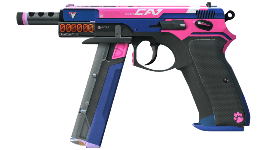 StatTrak™ CZ75-Auto | Tacticat (Minimal Wear)