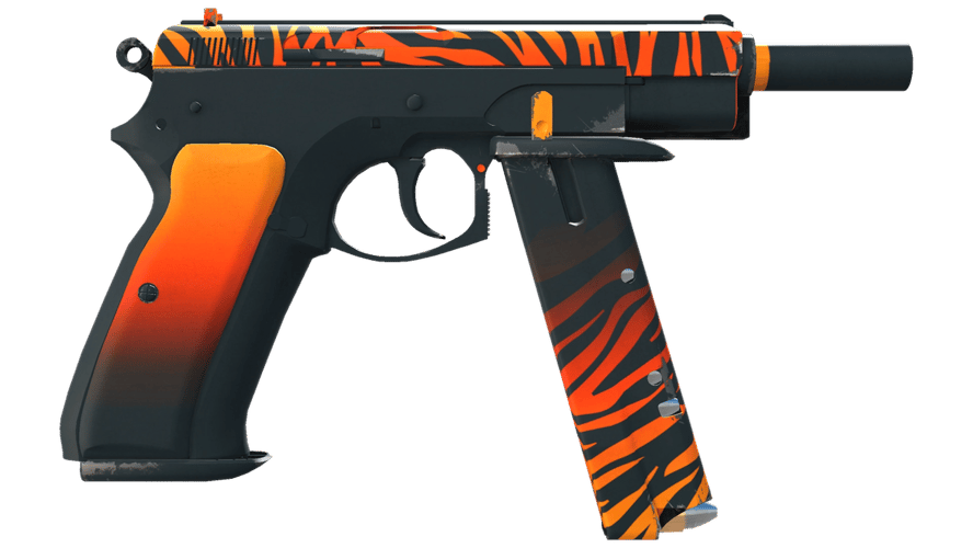 StatTrak™ CZ75-Auto | Tigris (Minimal Wear)