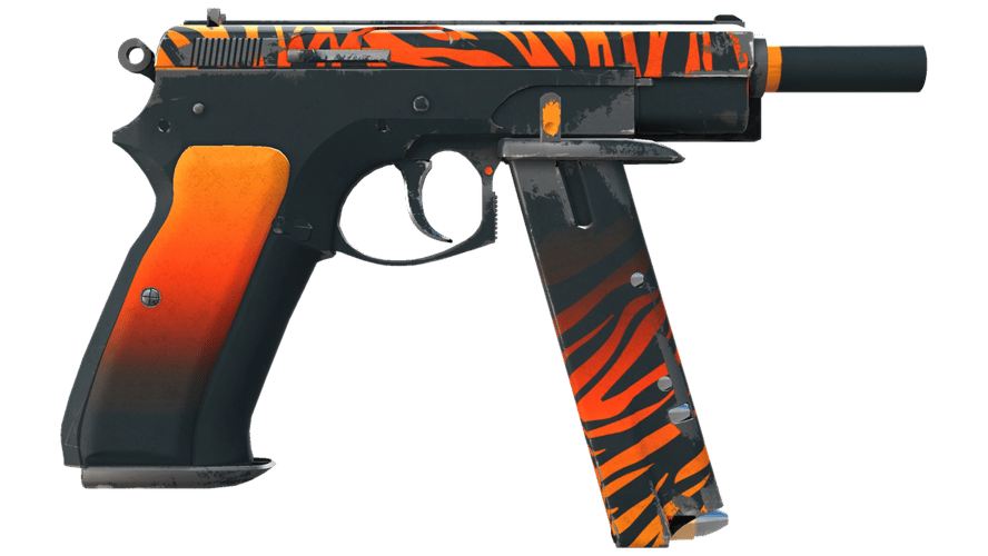 StatTrak™ CZ75-Auto | Tigris (Well-Worn)