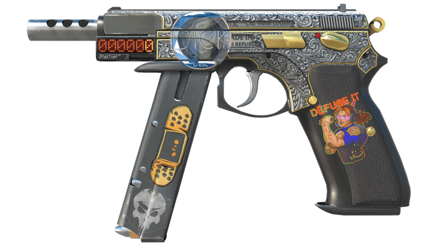 StatTrak™ CZ75-Auto | Victoria (Factory New)