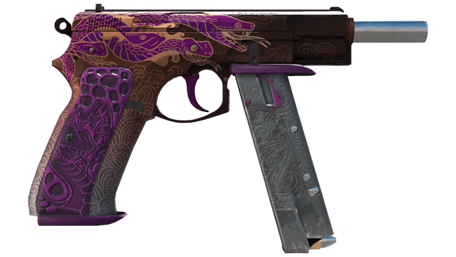 StatTrak™ CZ75-Auto | Xiangliu (Well-Worn)