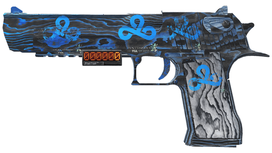 StatTrak™ Desert Eagle | Blue Ply (Well-Worn)