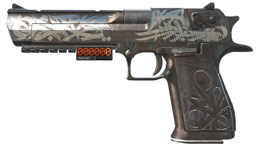StatTrak™ Desert Eagle | Calligraffiti (Well-Worn)