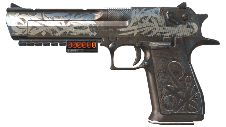StatTrak™ Desert Eagle | Calligraffiti (Well-Worn)