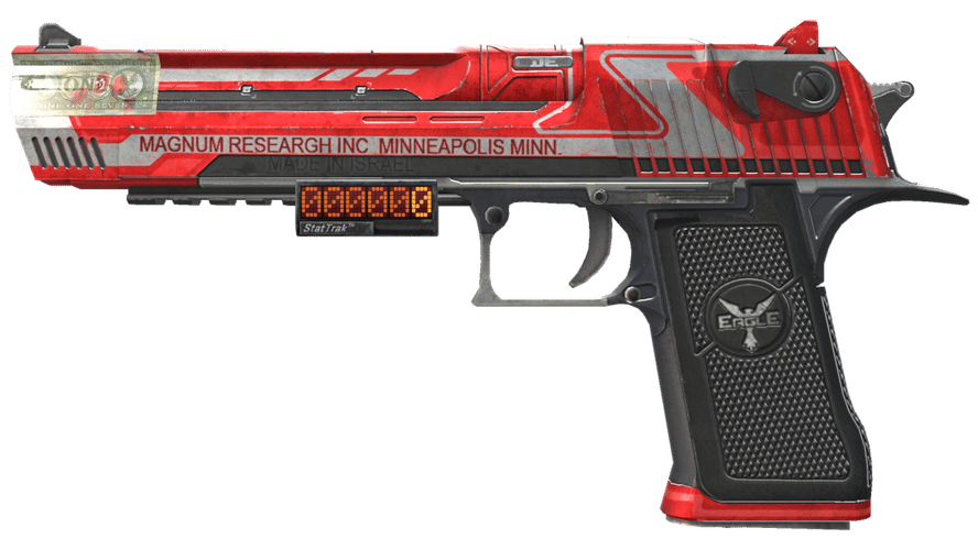 StatTrak™ Desert Eagle | Code Red (Well-Worn)