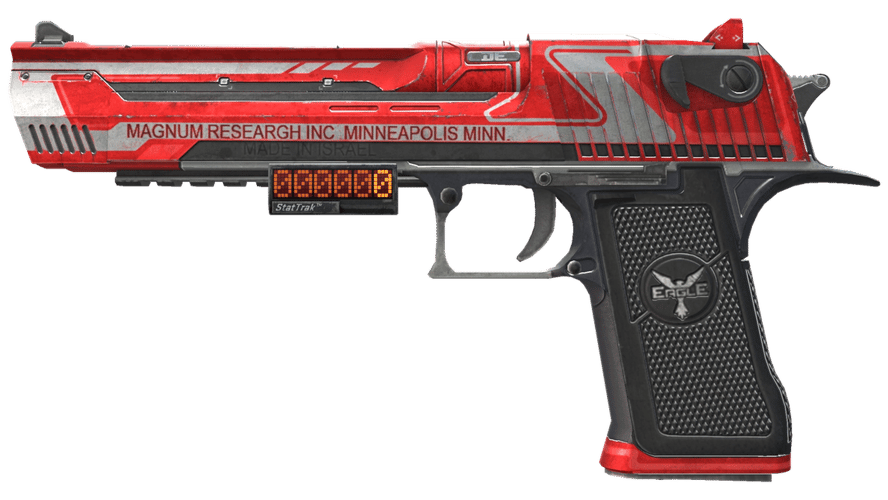 StatTrak™ Desert Eagle | Code Red (Well-Worn)