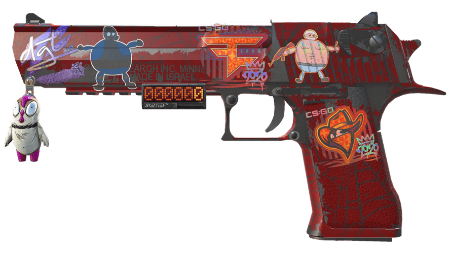 StatTrak™ Desert Eagle | Crimson Web (Field-Tested)