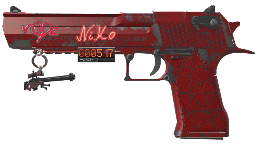 StatTrak™ Desert Eagle | Crimson Web (Field-Tested)