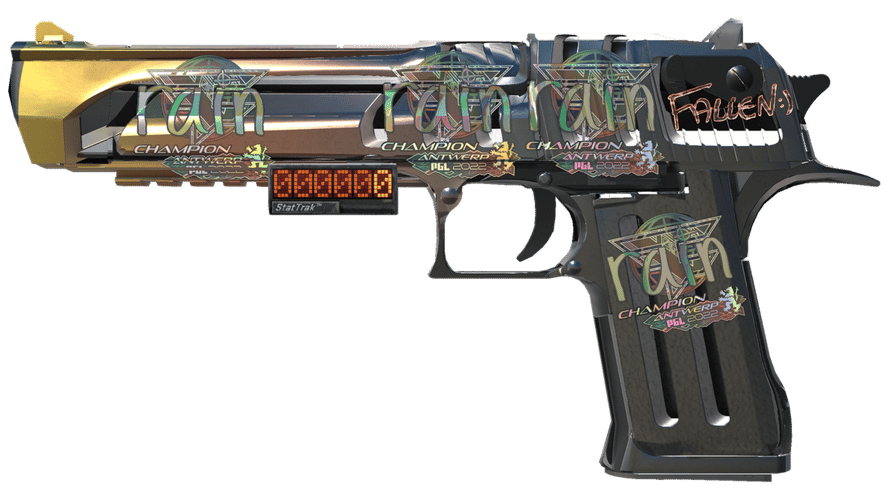 StatTrak™ Desert Eagle | Light Rail (Minimal Wear)