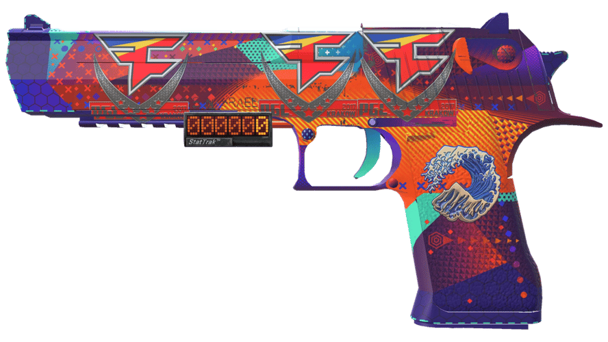 StatTrak™ Desert Eagle | Ocean Drive (Field-Tested)