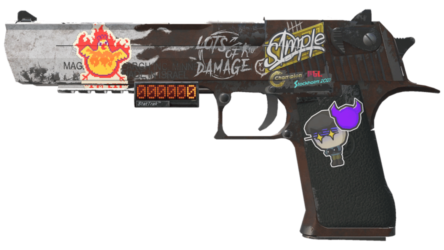 StatTrak™ Desert Eagle | Oxide Blaze (Field-Tested)