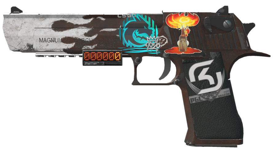StatTrak™ Desert Eagle | Oxide Blaze (Minimal Wear)
