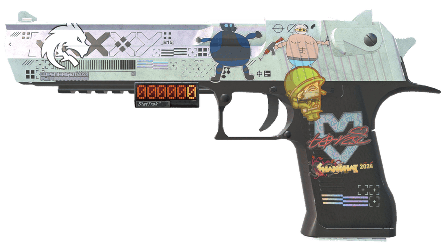 StatTrak™ Desert Eagle | Printstream (Well-Worn)