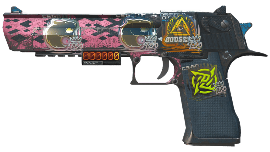 StatTrak™ Desert Eagle | Trigger Discipline (Battle-Scarred)
