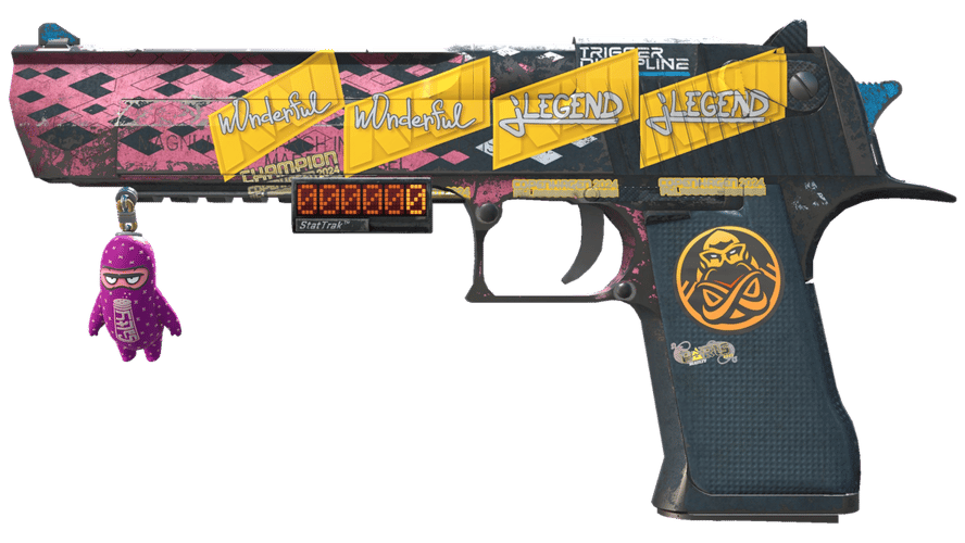 StatTrak™ Desert Eagle | Trigger Discipline (Battle-Scarred)