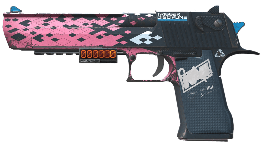 StatTrak™ Desert Eagle | Trigger Discipline (Well-Worn)