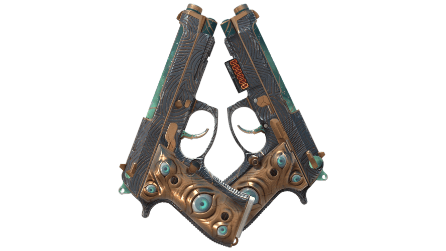 StatTrak™ Dual Berettas | Angel Eyes (Field-Tested)
