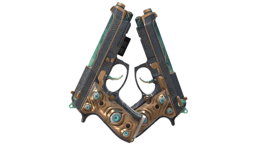 StatTrak™ Dual Berettas | Angel Eyes (Minimal Wear)