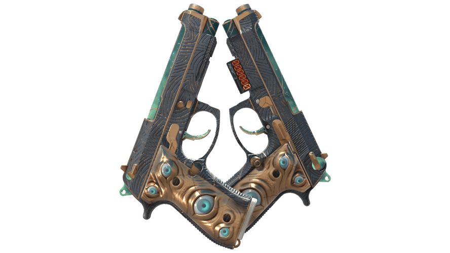 StatTrak™ Dual Berettas | Angel Eyes (Minimal Wear)