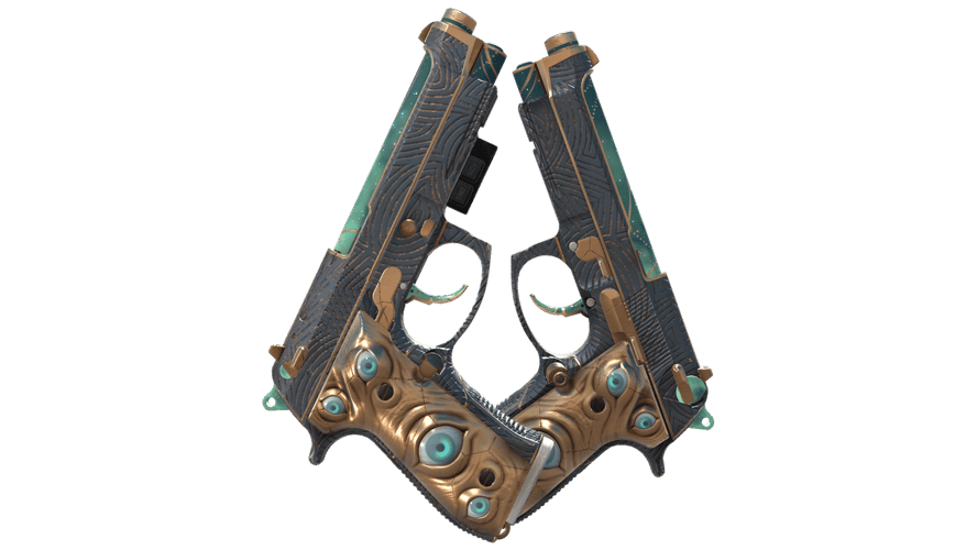 StatTrak™ Dual Berettas | Angel Eyes (Minimal Wear)