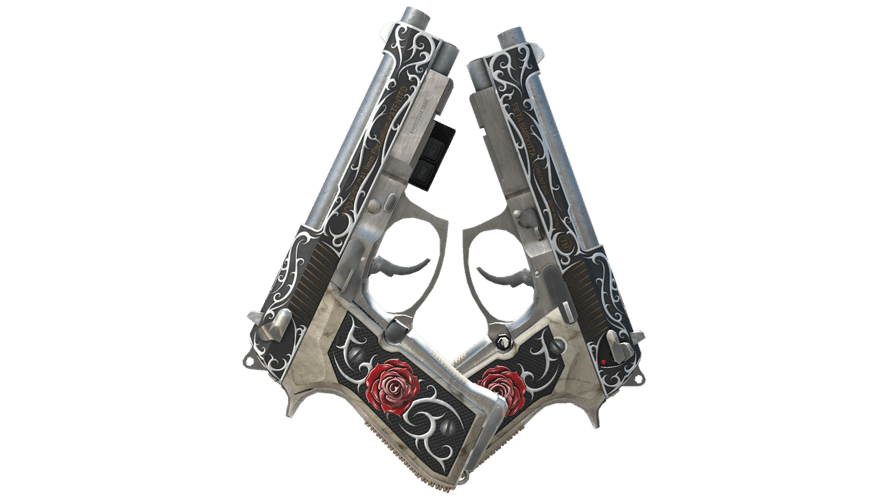 StatTrak™ Dual Berettas | Balance (Minimal Wear)