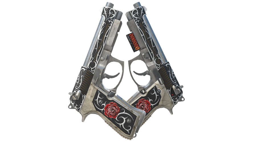 StatTrak™ Dual Berettas | Balance (Minimal Wear)