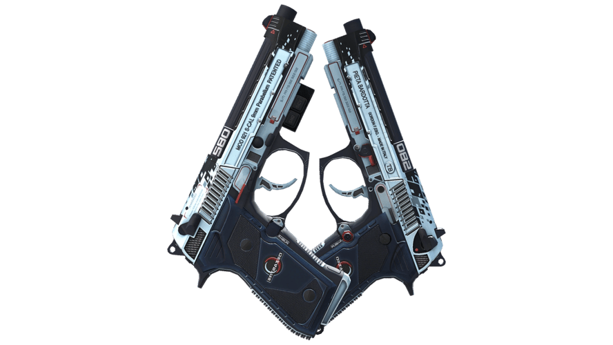 StatTrak™ Dual Berettas | Dezastre (Factory New)